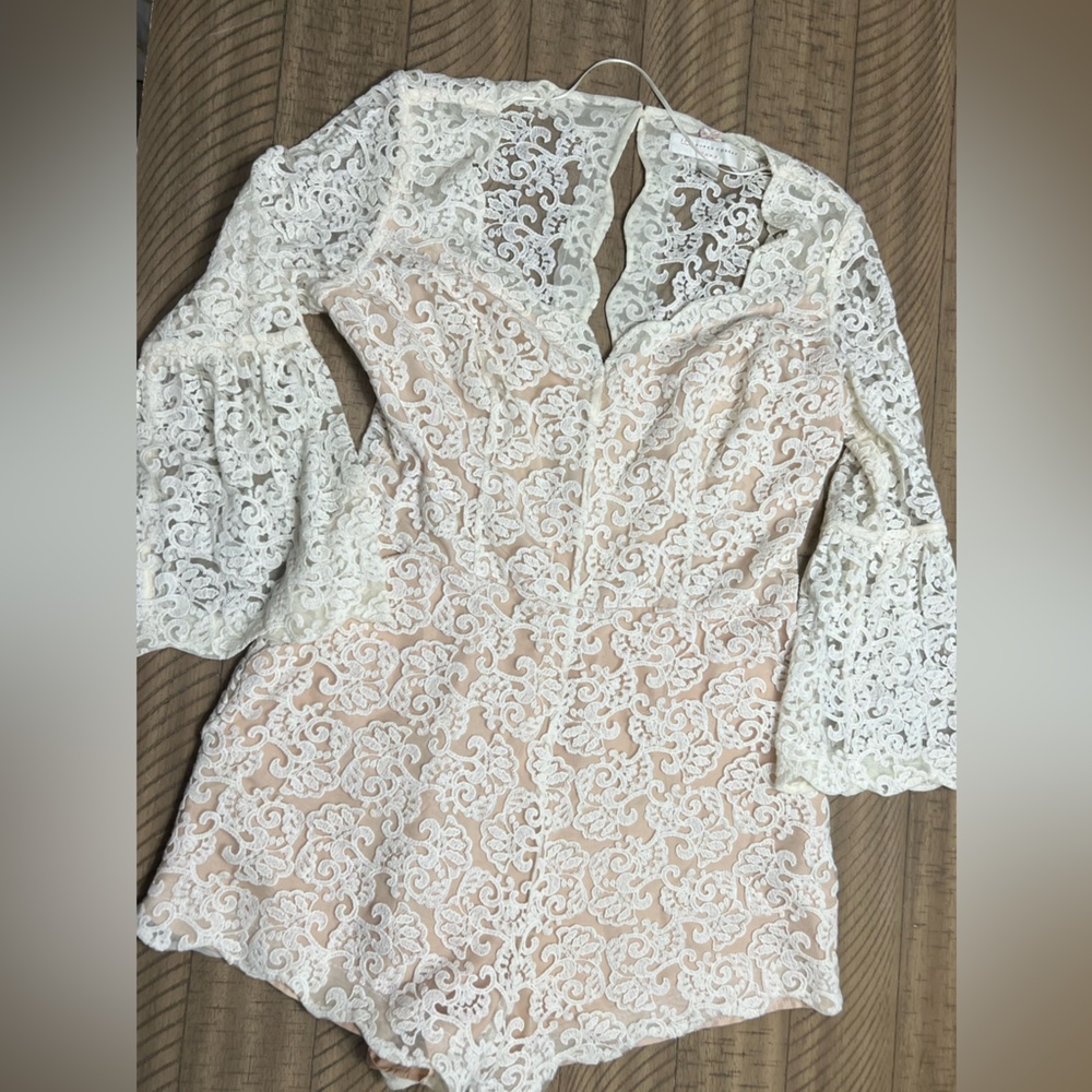 Lauren Conrad Lace Romper